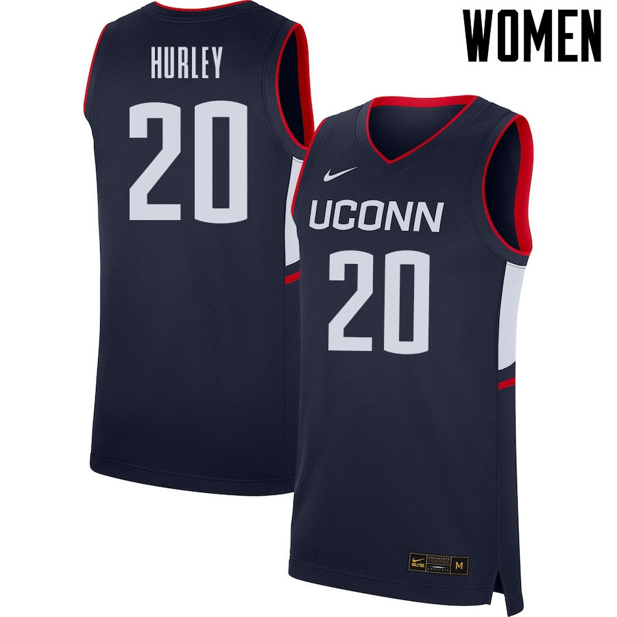 2021 Women #20 Andrew Hurley Uconn Huskies College Basketball Jerseys Sale-Navy